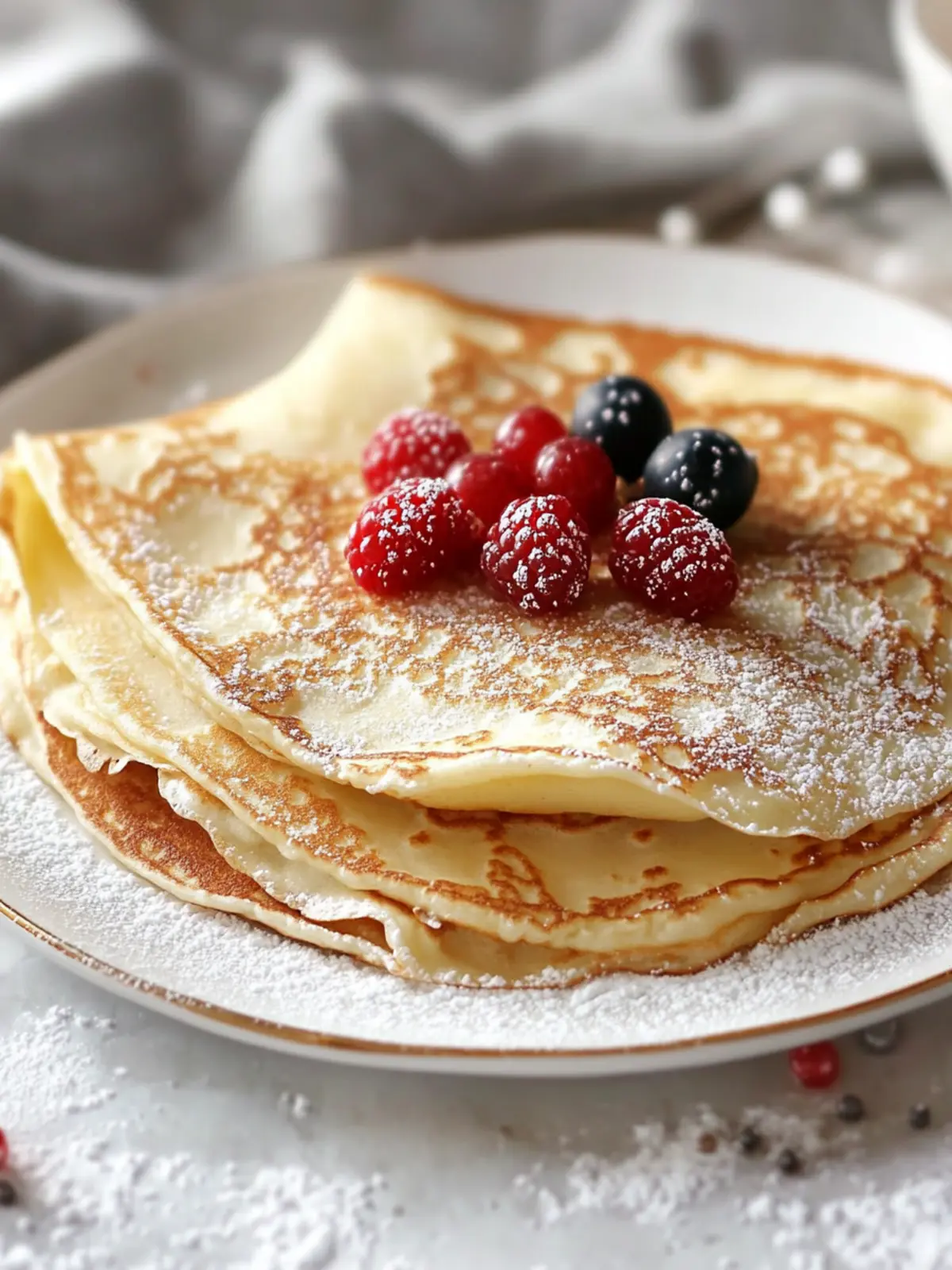 Cozy Eggnog Crêpes: Your Perfect Holiday Morning Treat 2 Eggnog Crêpes