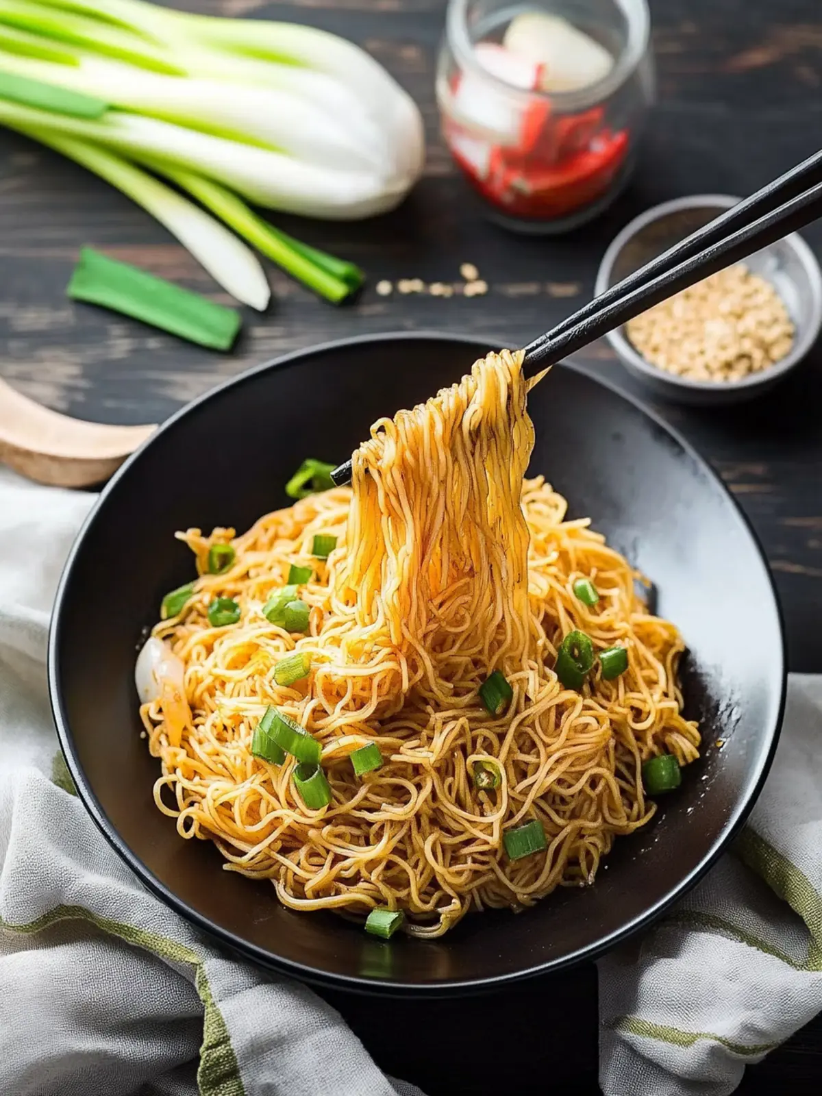 Delicious Hong Kong Soy Sauce Pan-Fried Noodles Made Easy 4 Hong Kong Soy Sauce Pan-Fried Noodles