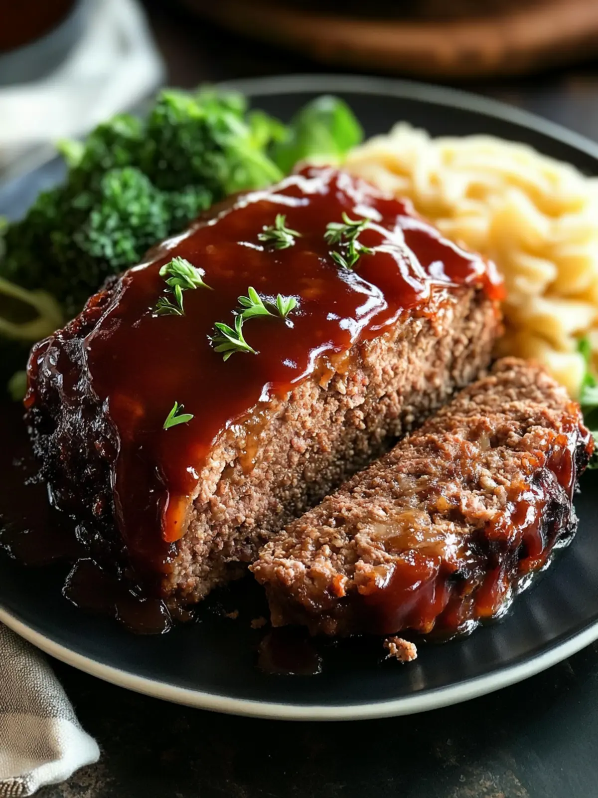 Classic Meatloaf with Sweet and Savory Glaze Your Family Will Love 4 Classic Meatloaf with Sweet and Savory Glaze