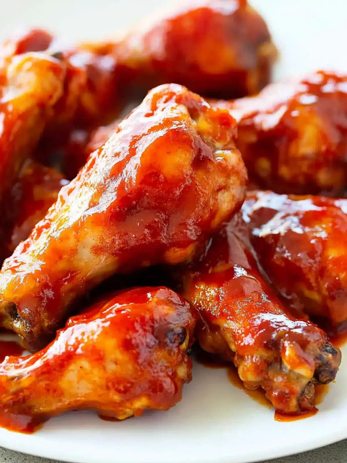 Crispy Easy BBQ Chicken Wings with Homemade Sauce Delight 2 Easy BBQ Chicken Wings