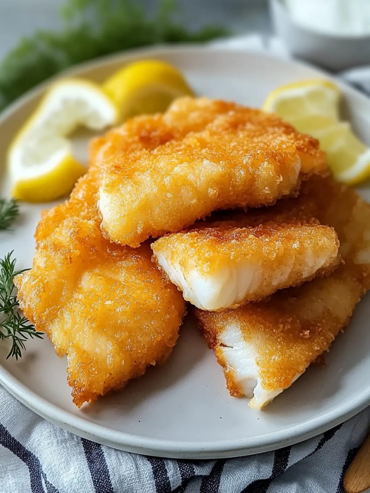 Crispy Fried Cod Fillets for Quick Family Dinners 3 Fried Cod Fillets