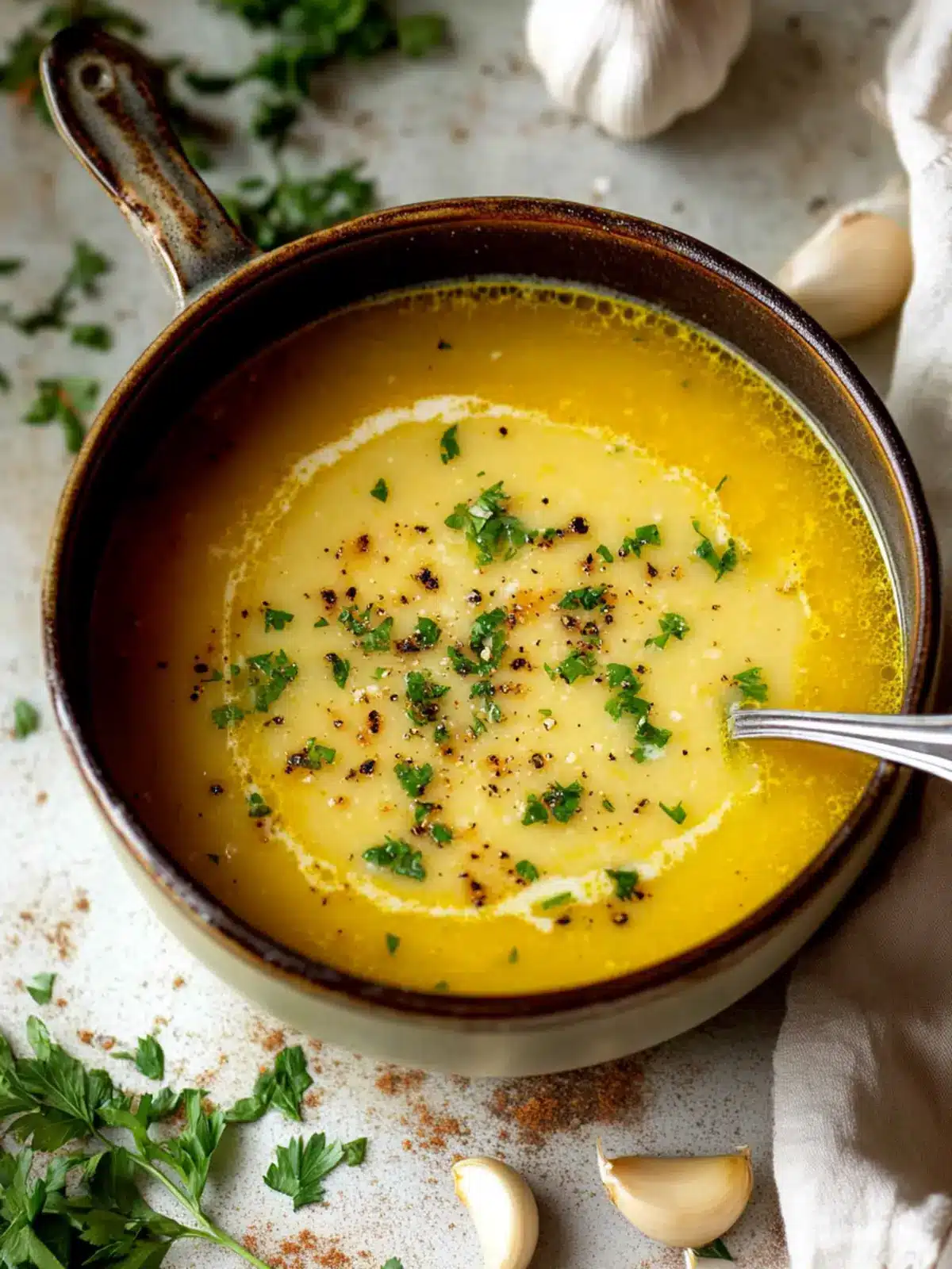 Warm and Cozy Mexican Garlic Soup for Comfort Food Lovers 2 Mexican Garlic Soup