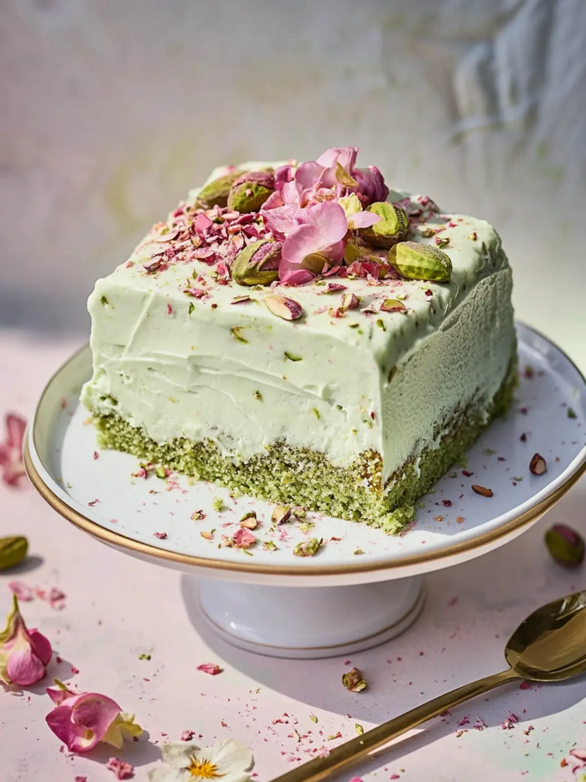 Pistachio Tres Leches Cake: A Moist Treat for Eid Celebrations 4 Pistachio Tres Leches Cake