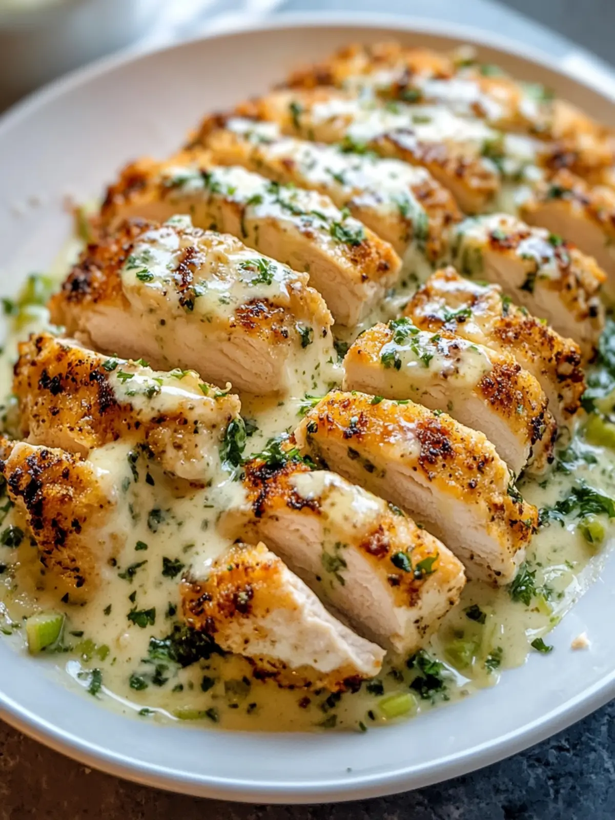 Baked Caesar Chicken with Creamy Parmesan Sauce for Cozy Nights 4 Baked Caesar Chicken with Creamy Parmesan Sauce