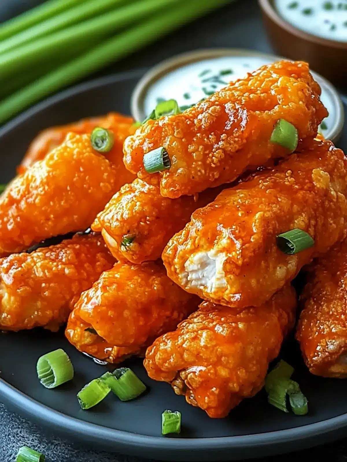 Crispy Air Fryer Buffalo Chicken Bites for Guilt-Free Snacking 4 Air Fryer Buffalo Chicken