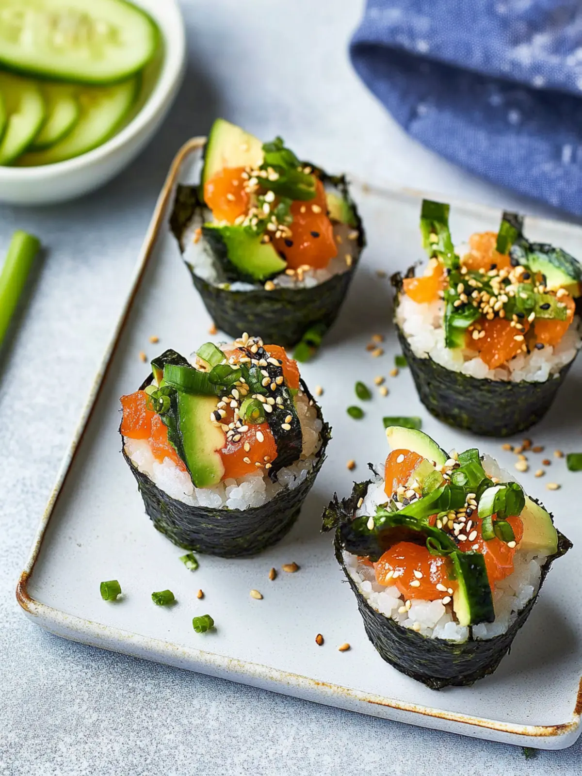 Savor the Trend: Easy Baked Sushi Cups for Everyone 2 Sushi Bake Cups