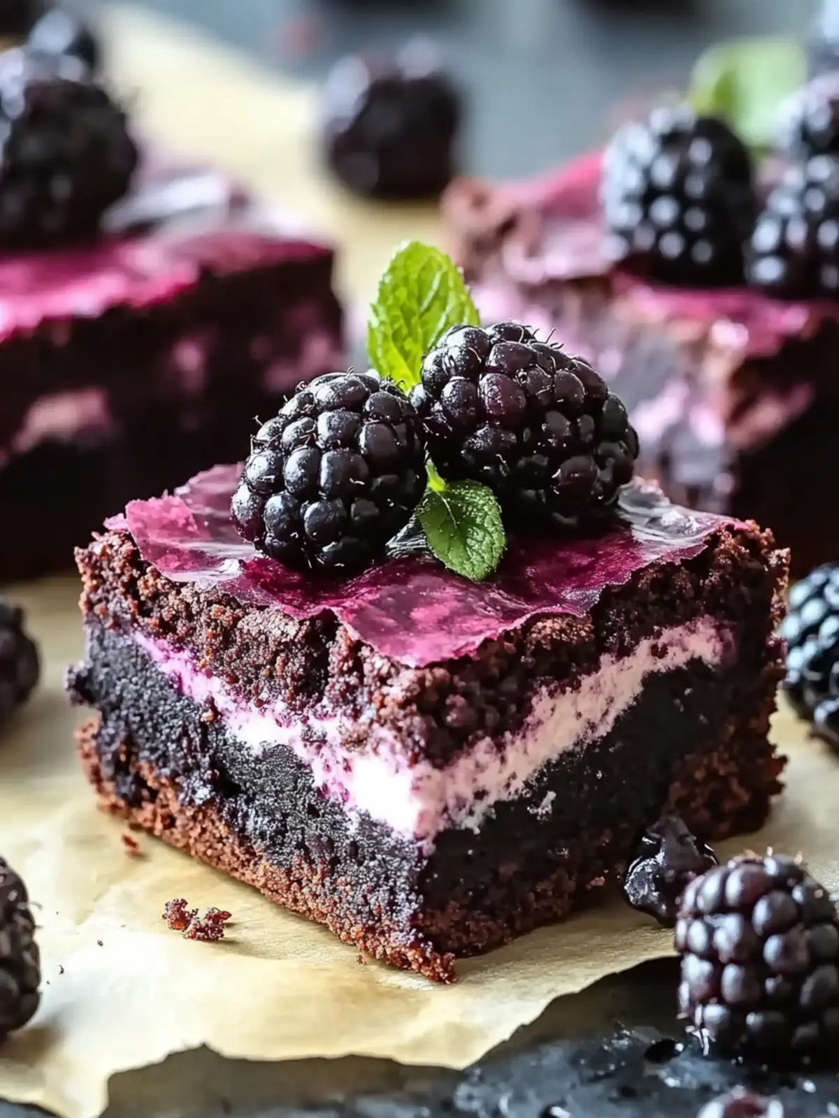 Irresistible Blackberry Cream Cheese Brownies You ll Love 4 Blackberry Cream Cheese Brownies