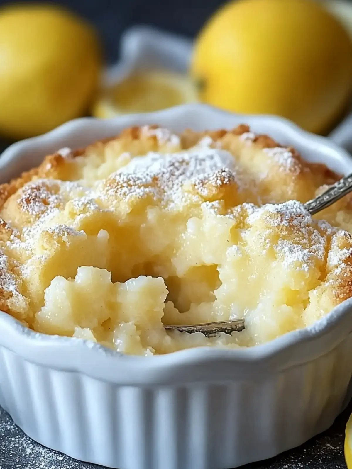 Delightful Magic Lemon Cobbler for Sunshine-Filled Days 4 Magic Lemon Cobbler