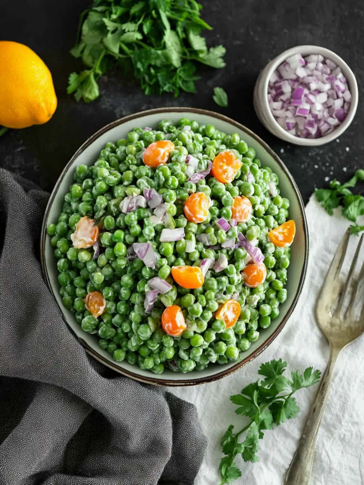 Refreshing Old Fashioned Pea Salad for Your Summer BBQs 4 Old Fashioned Pea Salad