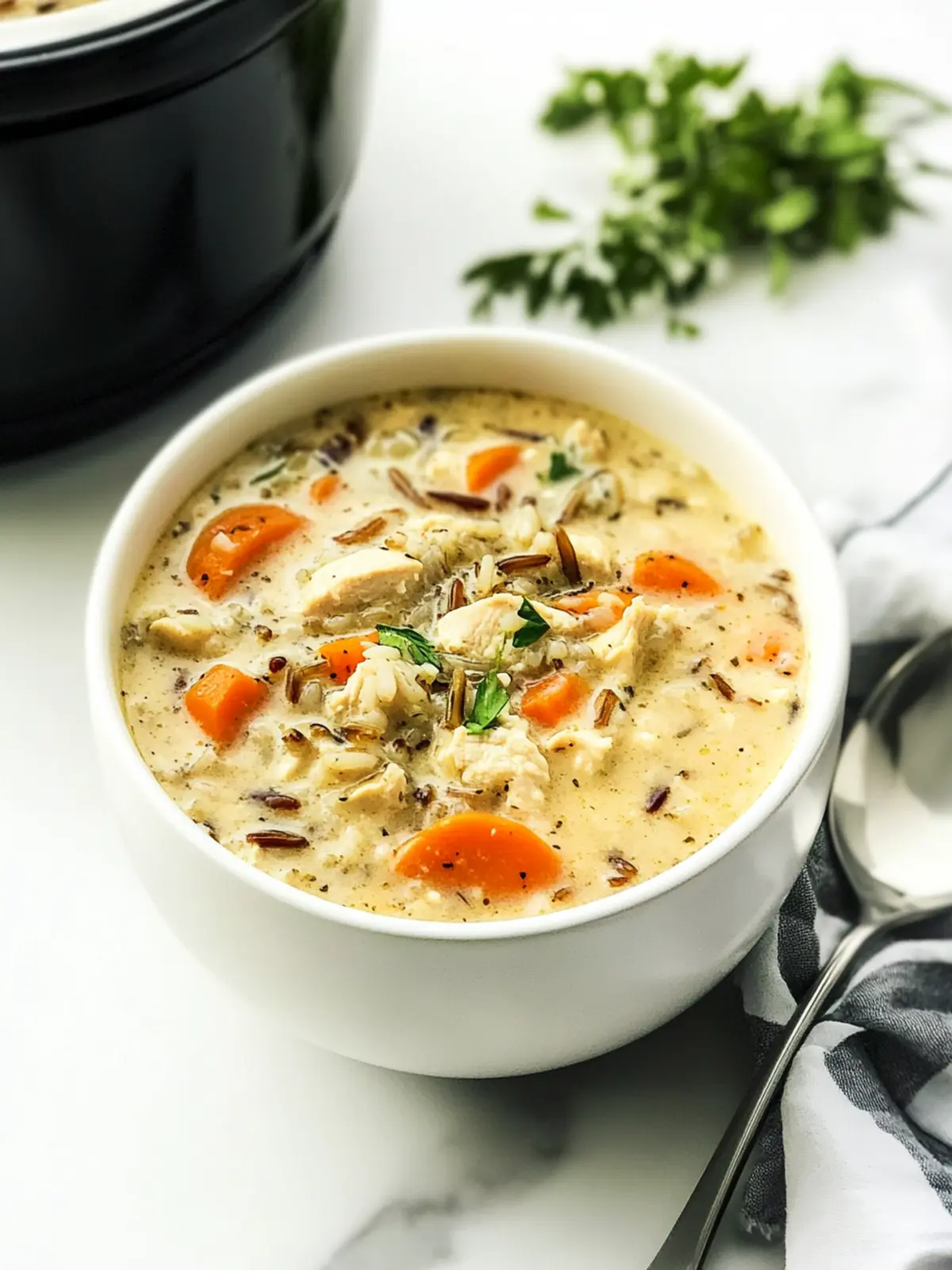 Cottage Cheese Crockpot Wild Rice Chicken Soup: Cozy Comfort 4 Cottage Cheese Crockpot Wild Rice Chicken Soup