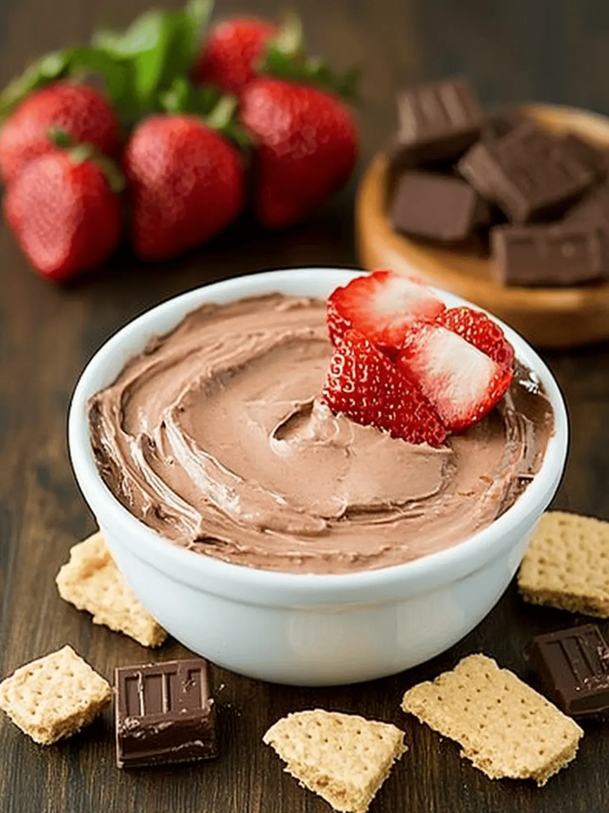 Four Ingredient Nutella Cheesecake Dip for Easy Indulgence 2 Four Ingredient Nutella Cheesecake Dip