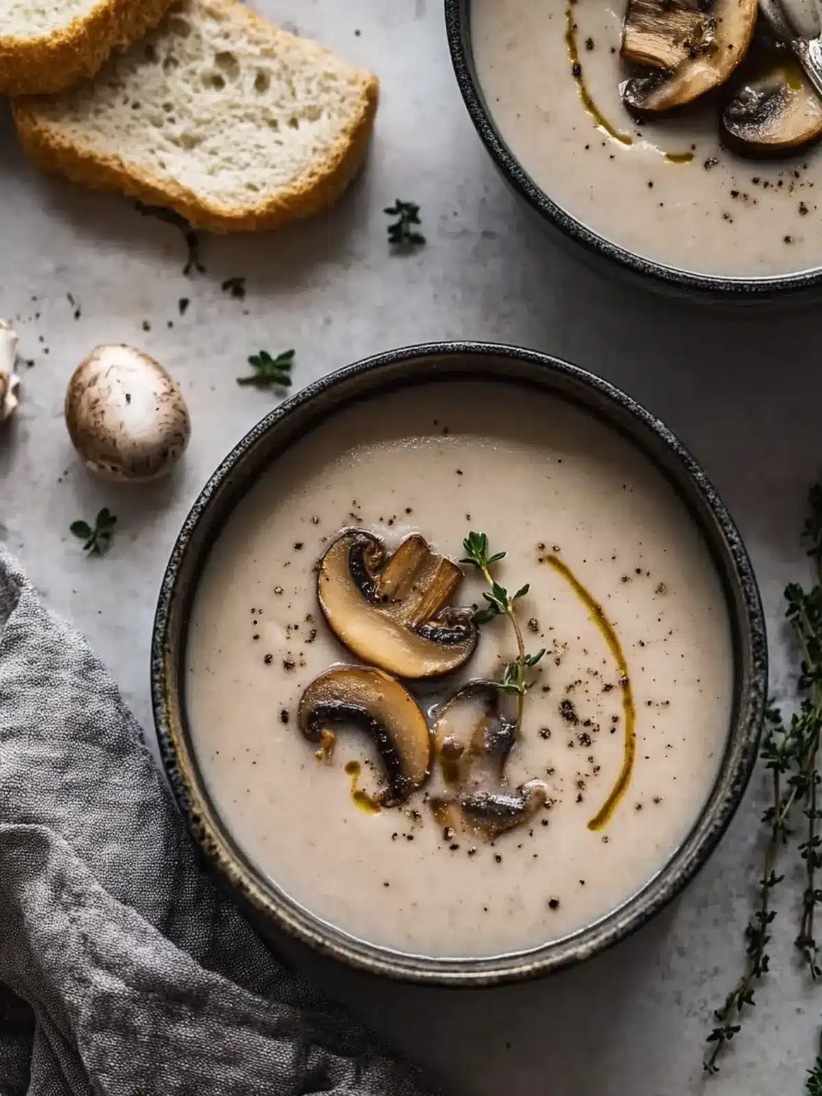 Velvety Mushroom Bisque for Cozy Nights at Home 4 Mushroom Bisque