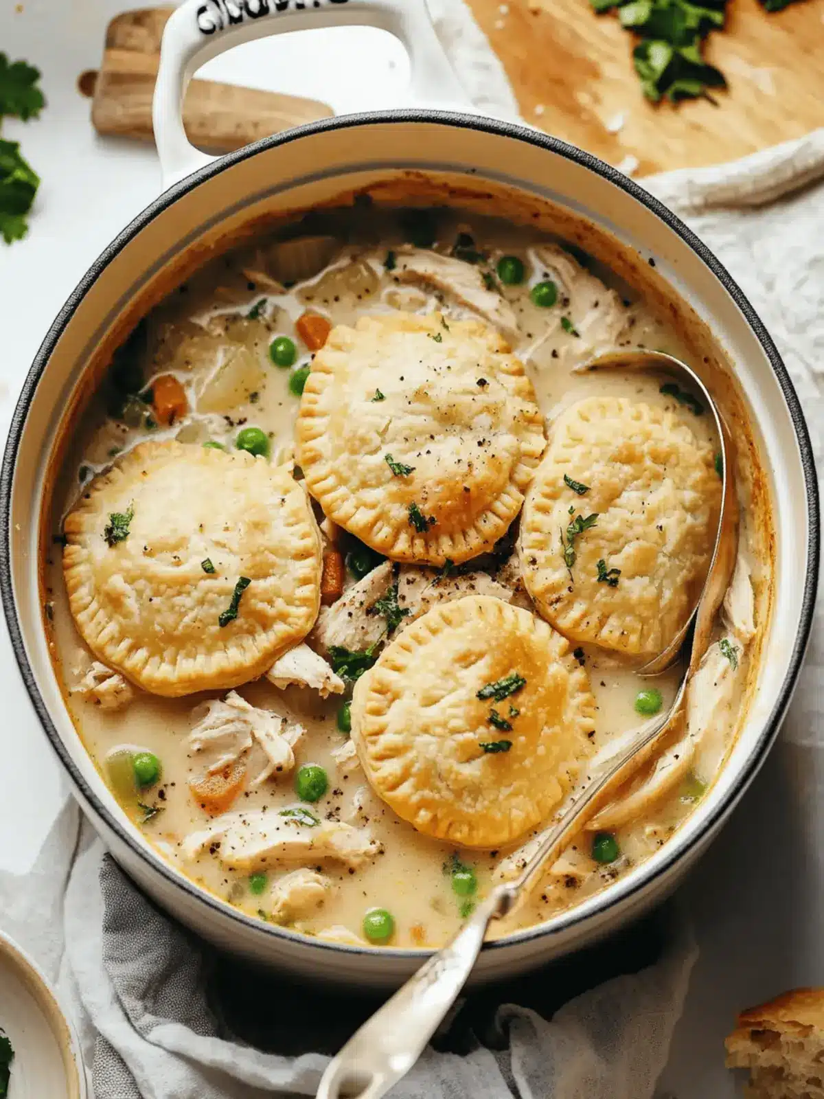 Gluten-Free Chicken Pot Pie Soup for Cozy Evenings at Home 3 Gluten-Free Chicken Pot Pie Soup
