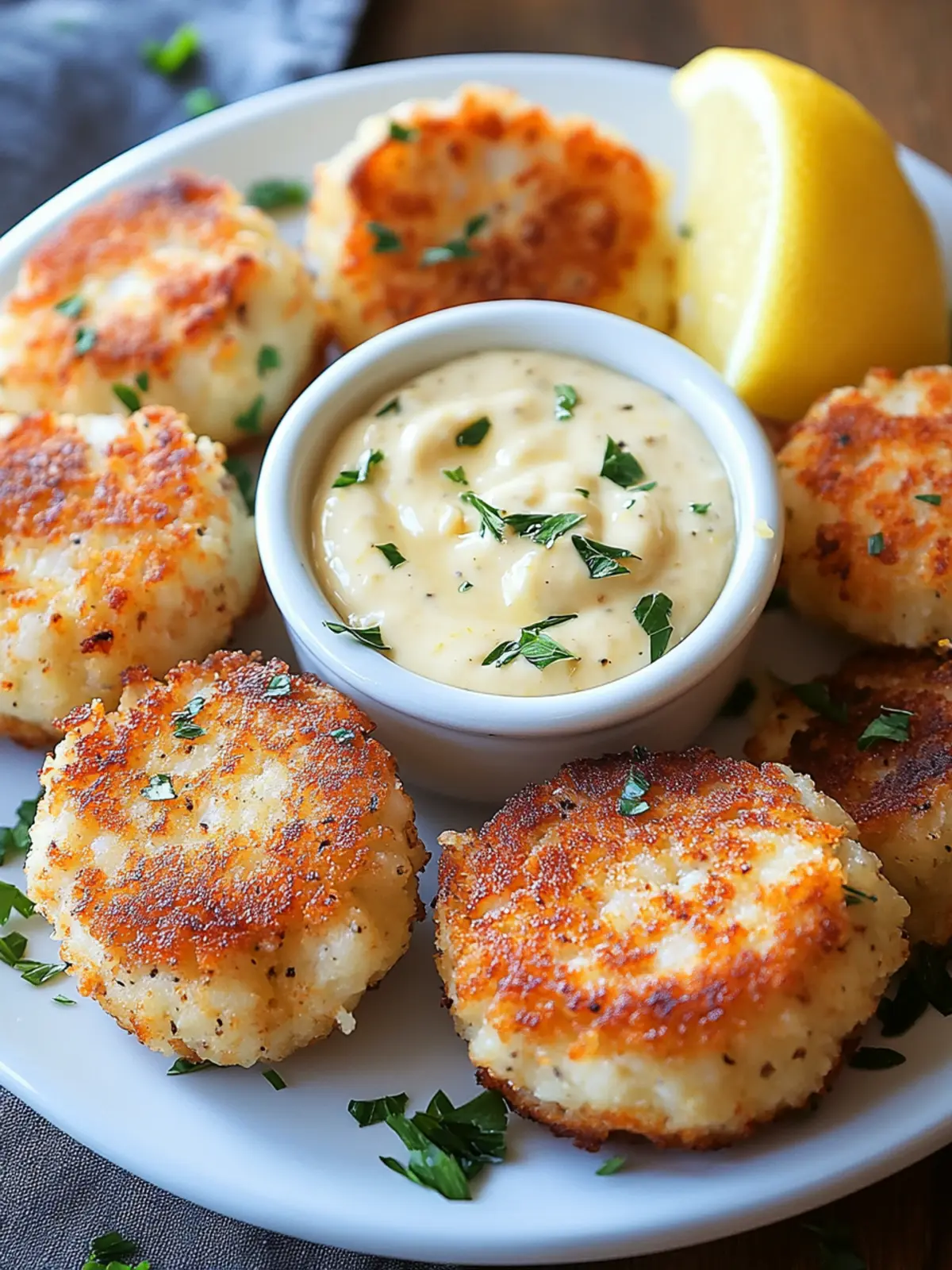 Irresistible Shrimp Cakes with Lemon Aioli for Gourmet Bliss 2 Shrimp Cakes with Lemon Aioli
