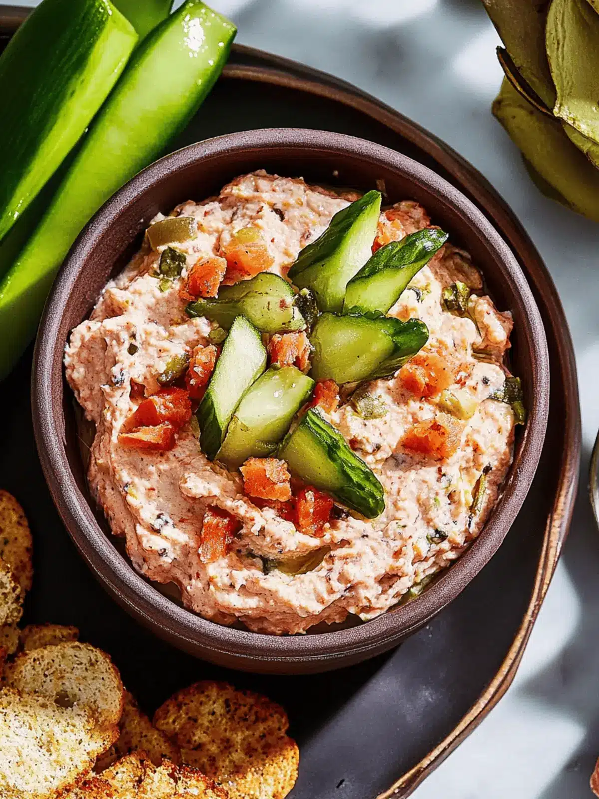 Bright and Spicy Smoked Salmon Dip That's Perfect for Parties 3 Bright and Spicy Smoked Salmon Dip