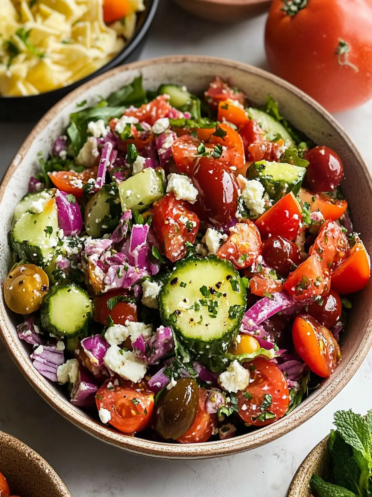 Vibrant Shabbat Salads to Brighten Your Holiday Table 3 Shabbat Salads