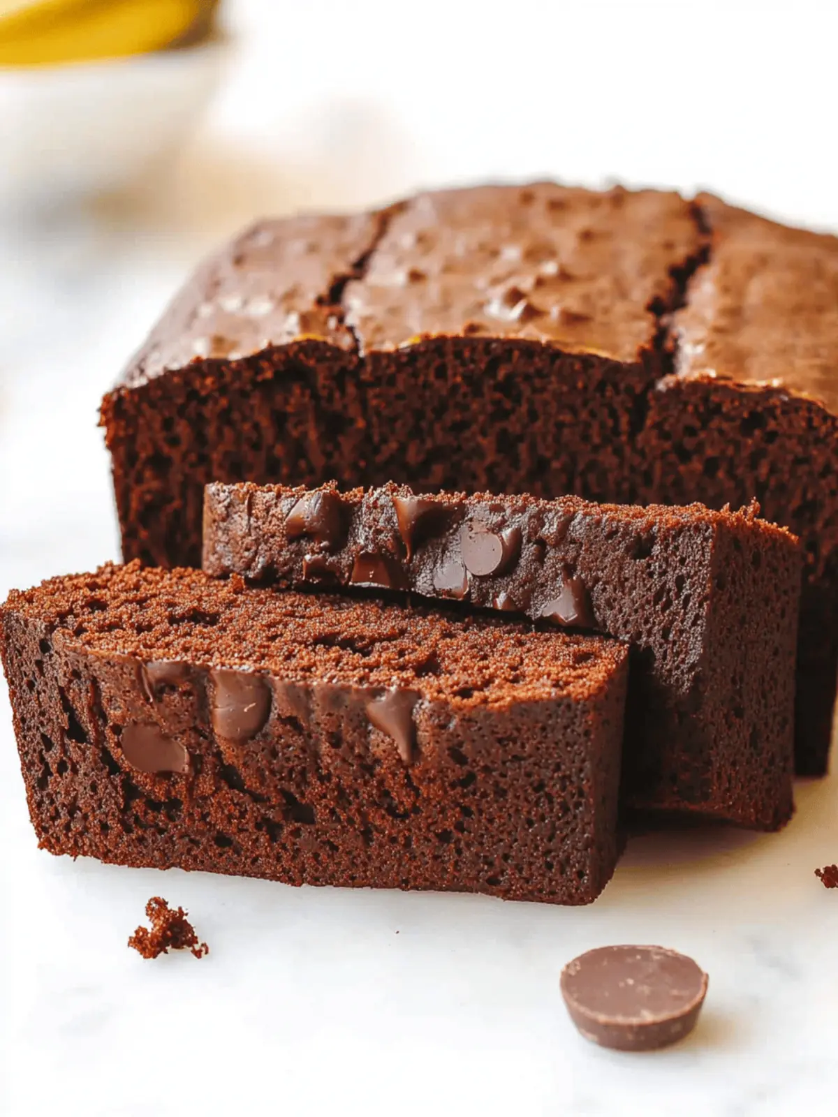 Irresistibly Moist Easy Chocolate Banana Bread Recipe 4 Easy Chocolate Banana Bread