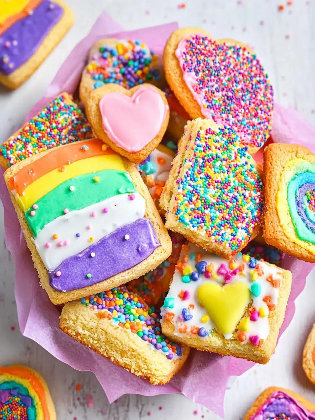 Rainbow Cookie Box: Brighten Your Day with Festive Treats 4 Rainbow Cookie Box