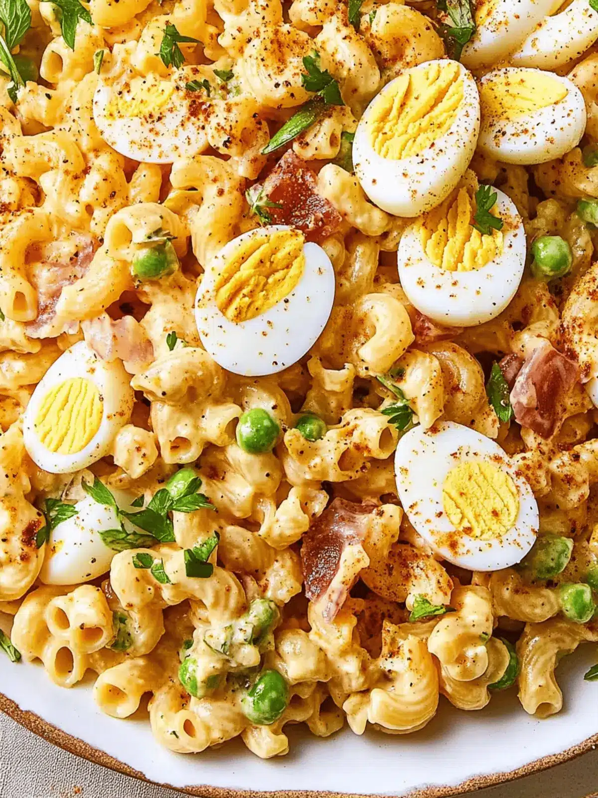 Deviled Egg Pasta Salad: A Fast & Creamy Gathering Favorite 4 Deviled Egg Pasta Salad