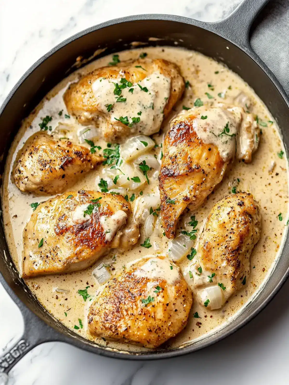 Creamy Sour Cream and Onion Chicken in Just 30 Minutes 3 Sour Cream and Onion Chicken