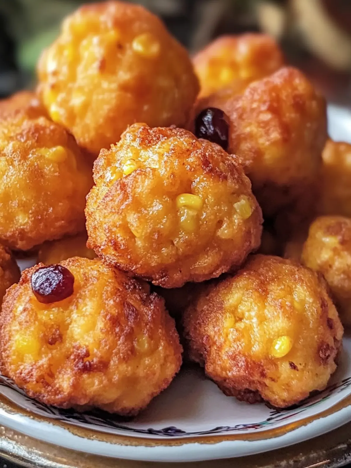 Mardi Gras Cornbread Fritters That You'll Crave Again! 4 Mardi Gras Cornbread Fritters