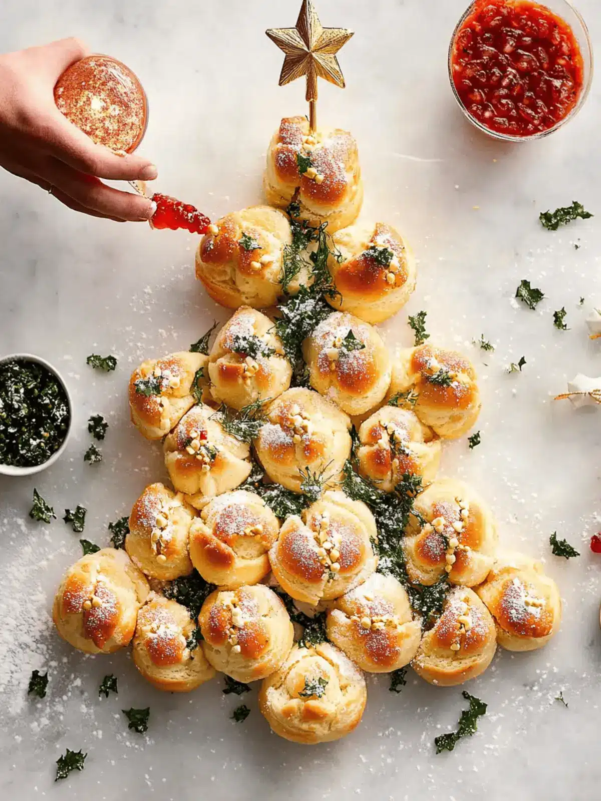 Gooey Pull-Apart Christmas Tree: Your Festive Appetizer Delight 4 Pull-Apart Christmas Tree
