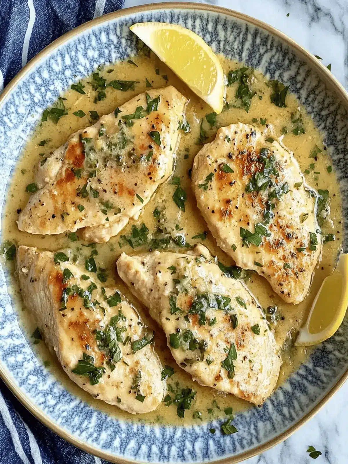 Irresistible Chicken Scallopini with Zesty Lemon-Wine Sauce 2 Chicken Scallopini