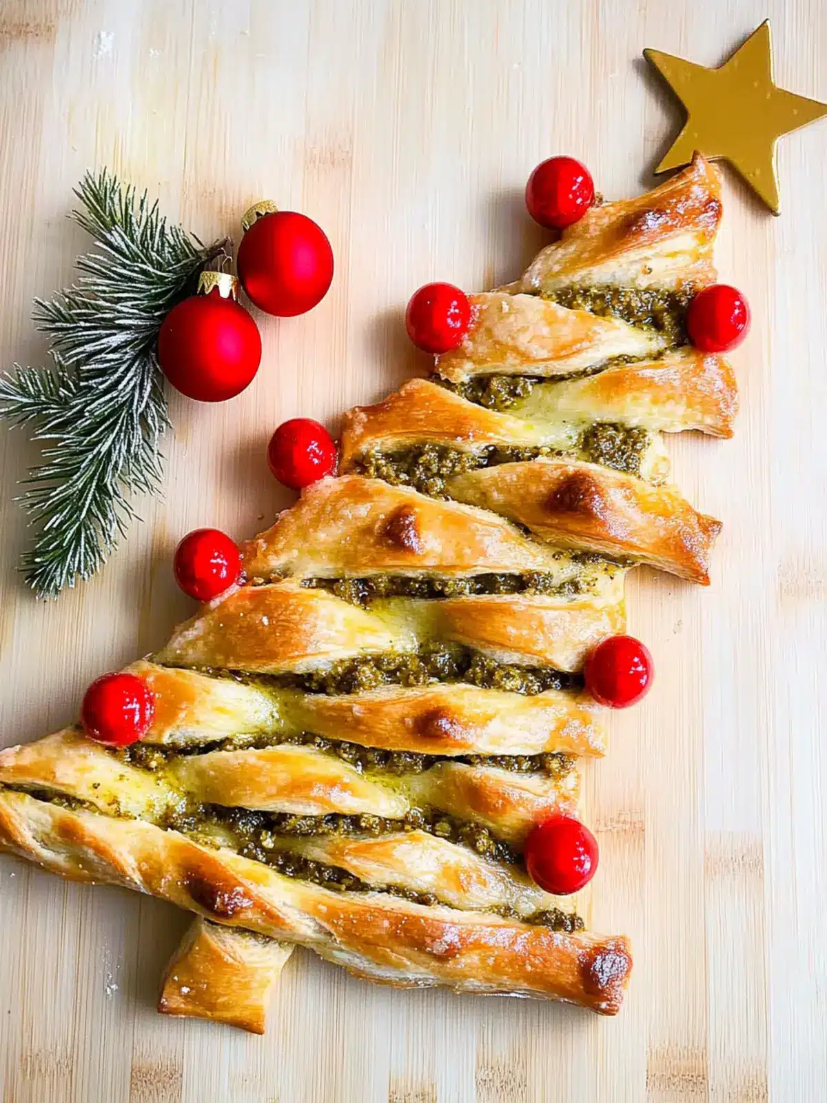 Christmas Tree Pesto Breadsticks for a Festive Flavor Boost 4 Christmas Tree Pesto Breadsticks