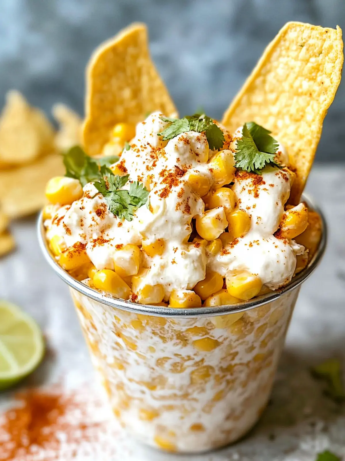 Delicious Elote in a Cup: Quick Recipe with Frozen or Canned Corn 3 Elote in a Cup (Frozen or Canned Corn)
