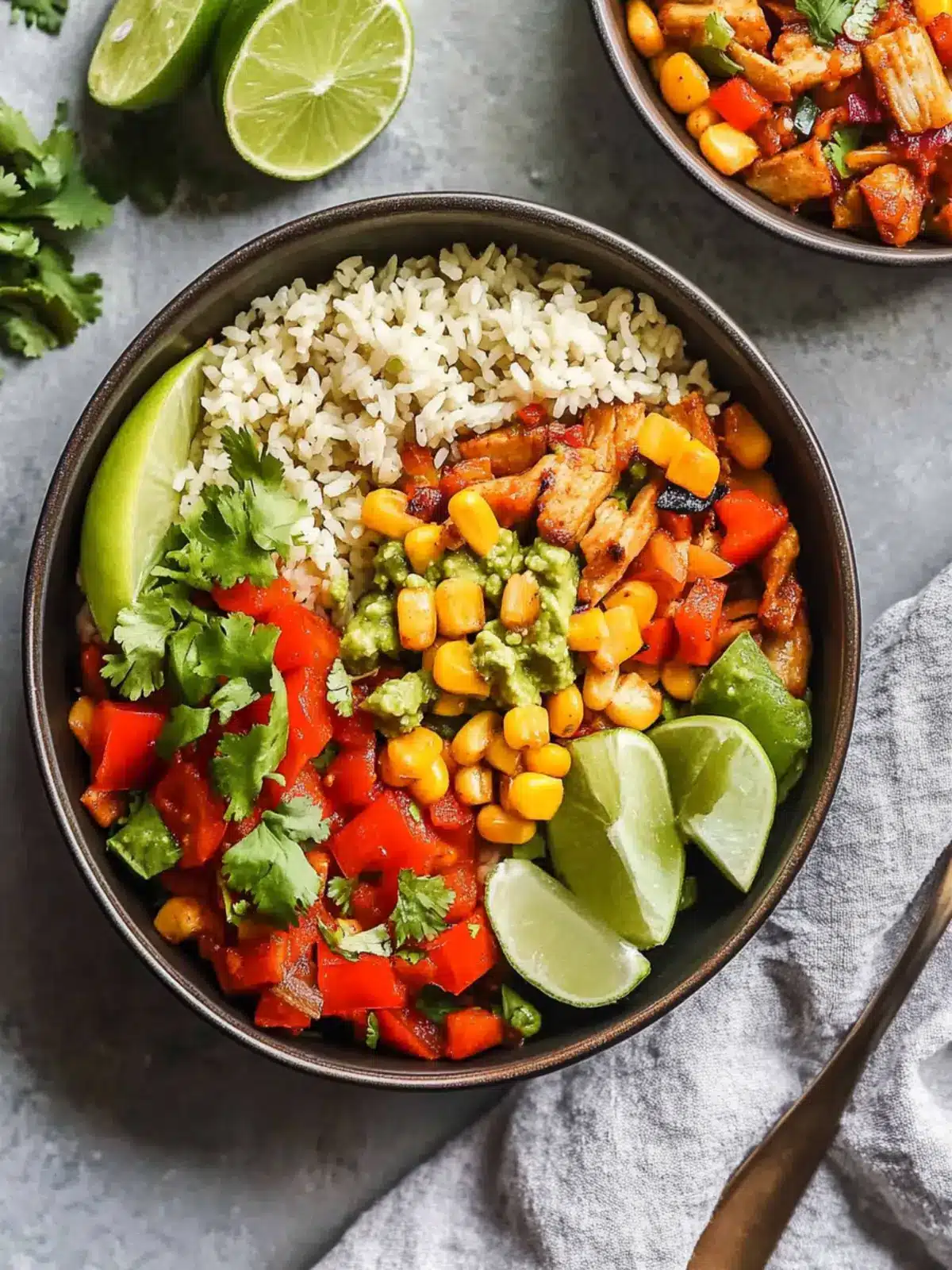 Mexican-Inspired Fajita Rice Bowls: Quick, Flavor-Packed Delight 3 Mexican-Inspired Fajita Rice Bowls