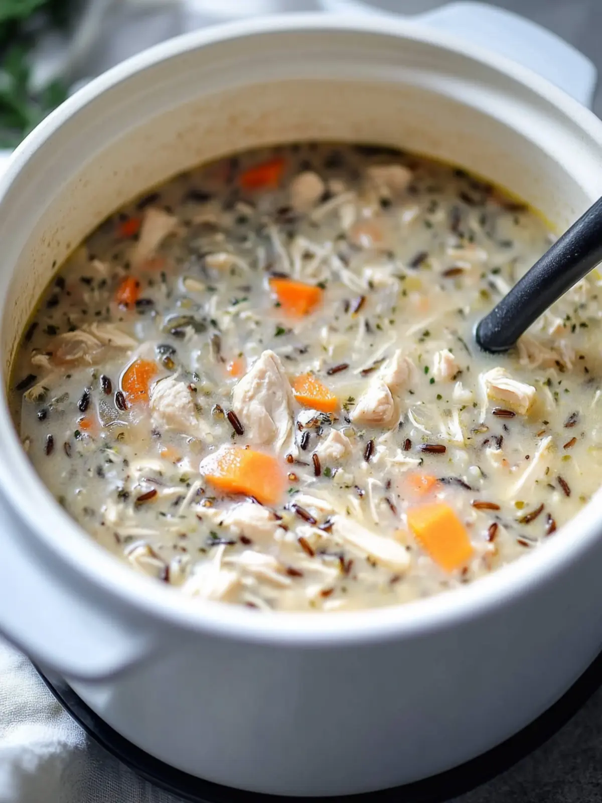 Hearty Chicken & Wild Rice Soup for Cozy Family Nights 4 Chicken & Wild Rice Soup