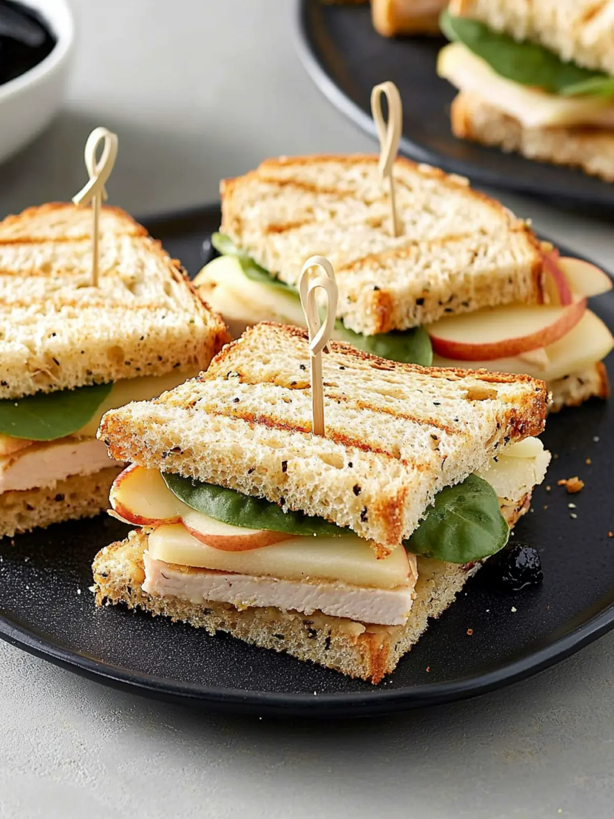 Turkey, Gouda and Apple Tea Sandwiches for Effortless Entertaining 2 Turkey, Gouda and Apple Tea Sandwiches