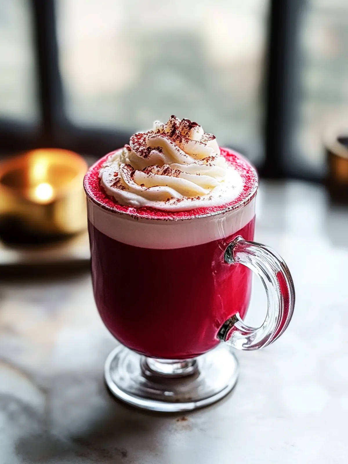 Indulge in a Cozy Red Velvet Latte You'll Love 4 Red Velvet Latte