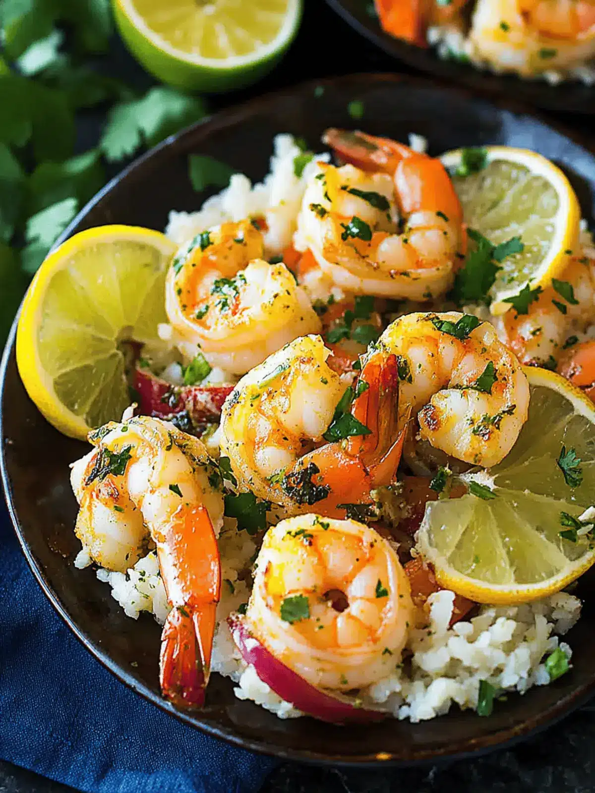 Cilantro Lime Shrimp with Coconut Rice for Quick Tropical Bliss 2 Cilantro Lime Shrimp