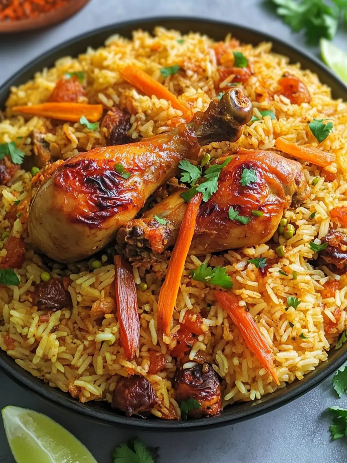 Bukhari Rice and Chicken: A Cozy Middle Eastern Delight 2 Bukhari Rice and Chicken