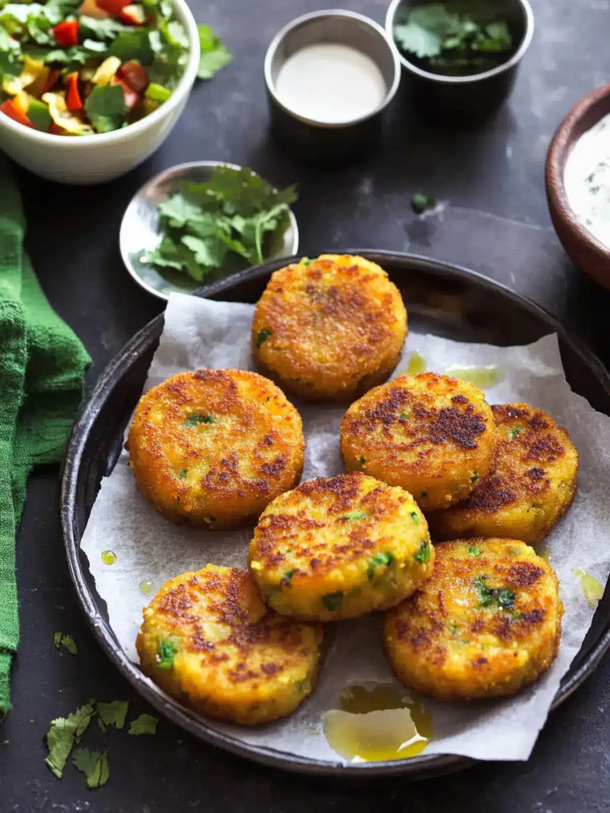 Crispy Aloo Tikki: Your New Favorite Vegan Snack Delight 2 Aloo Tikki