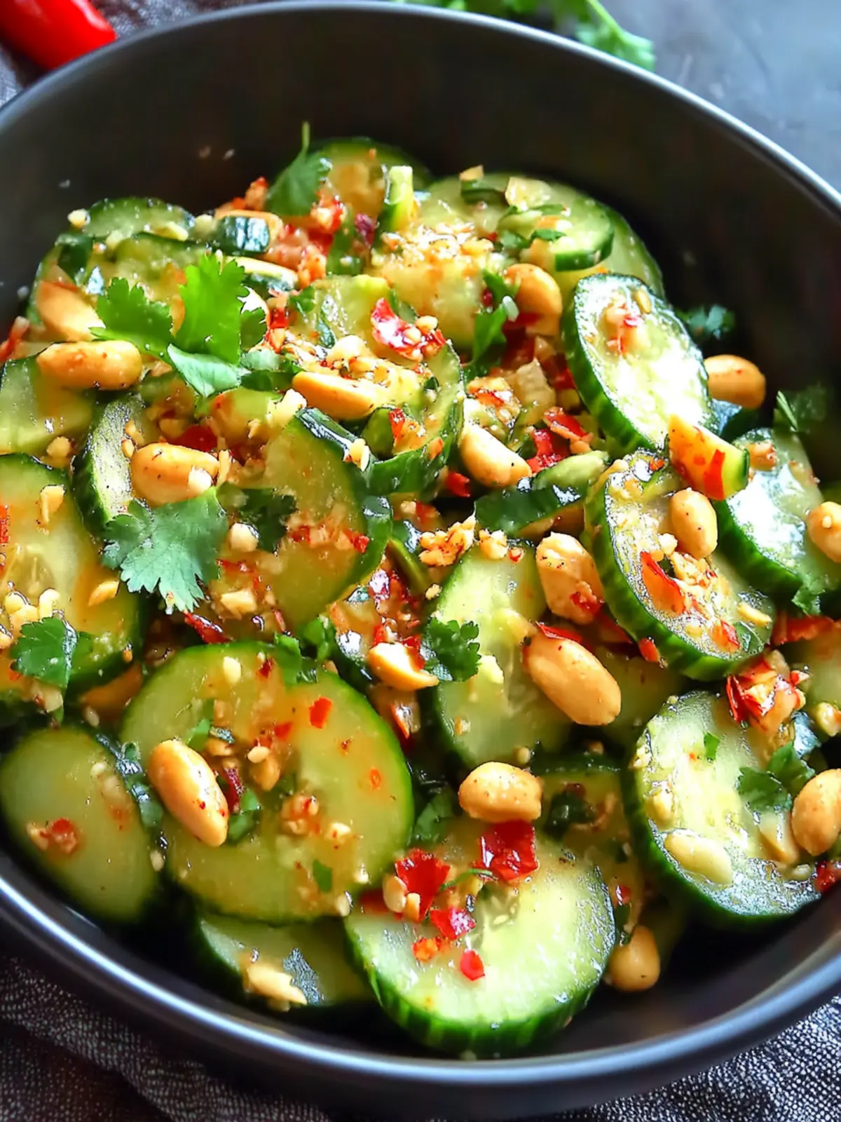 Spicy Peanut Cucumber Salad: Your New Favorite Refreshing Side 4 Spicy Peanut Cucumber Salad