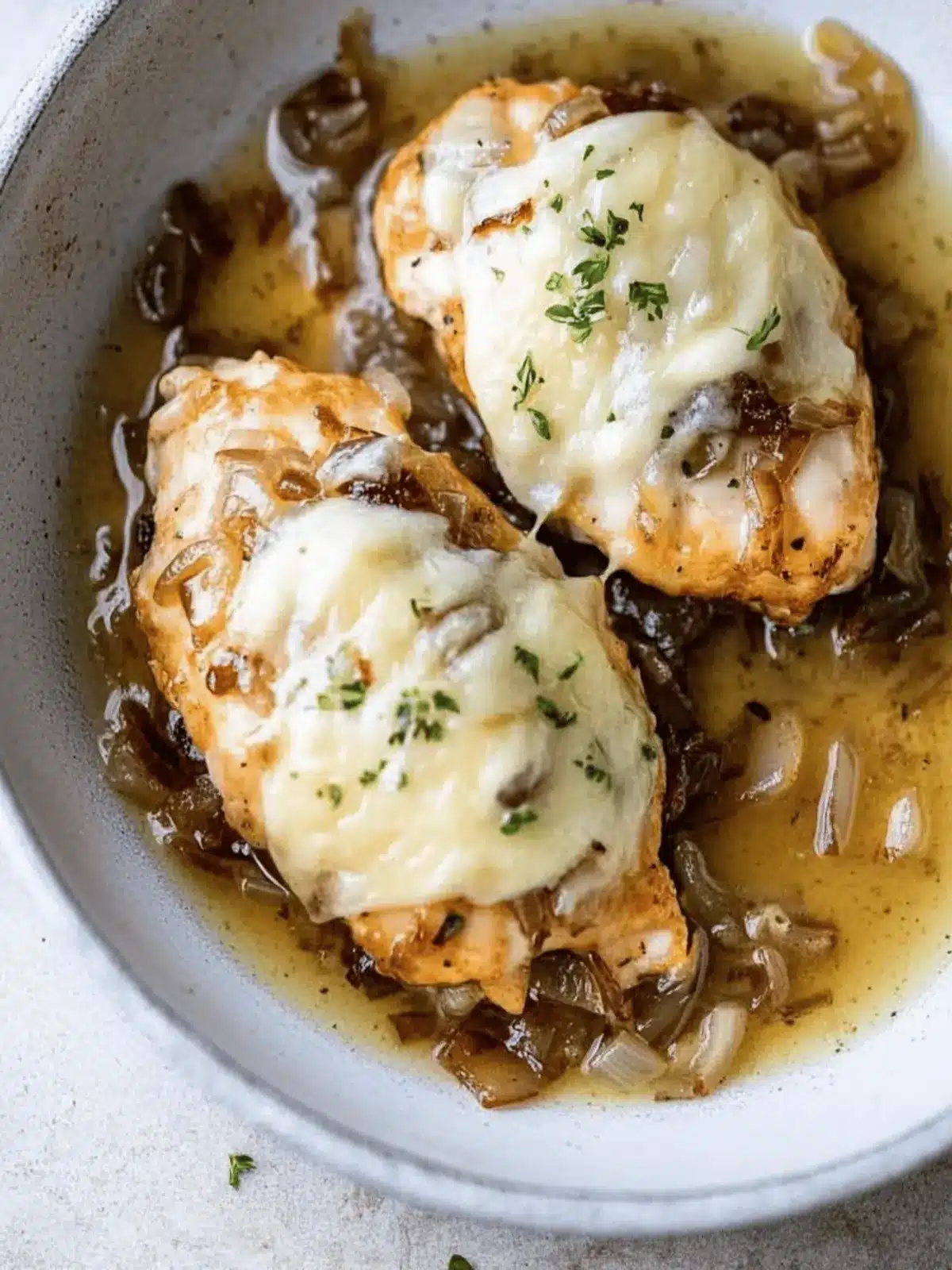 Skillet French Onion Chicken: A Comforting High-Protein Feast 3 Skillet French Onion Chicken
