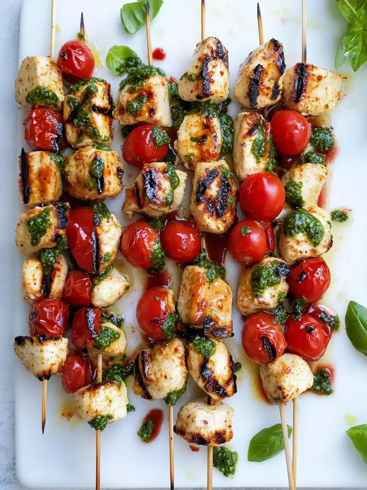 Savory Caprese Chicken Kebabs for Ultimate Summer Grilling 4 Caprese Chicken Kebabs