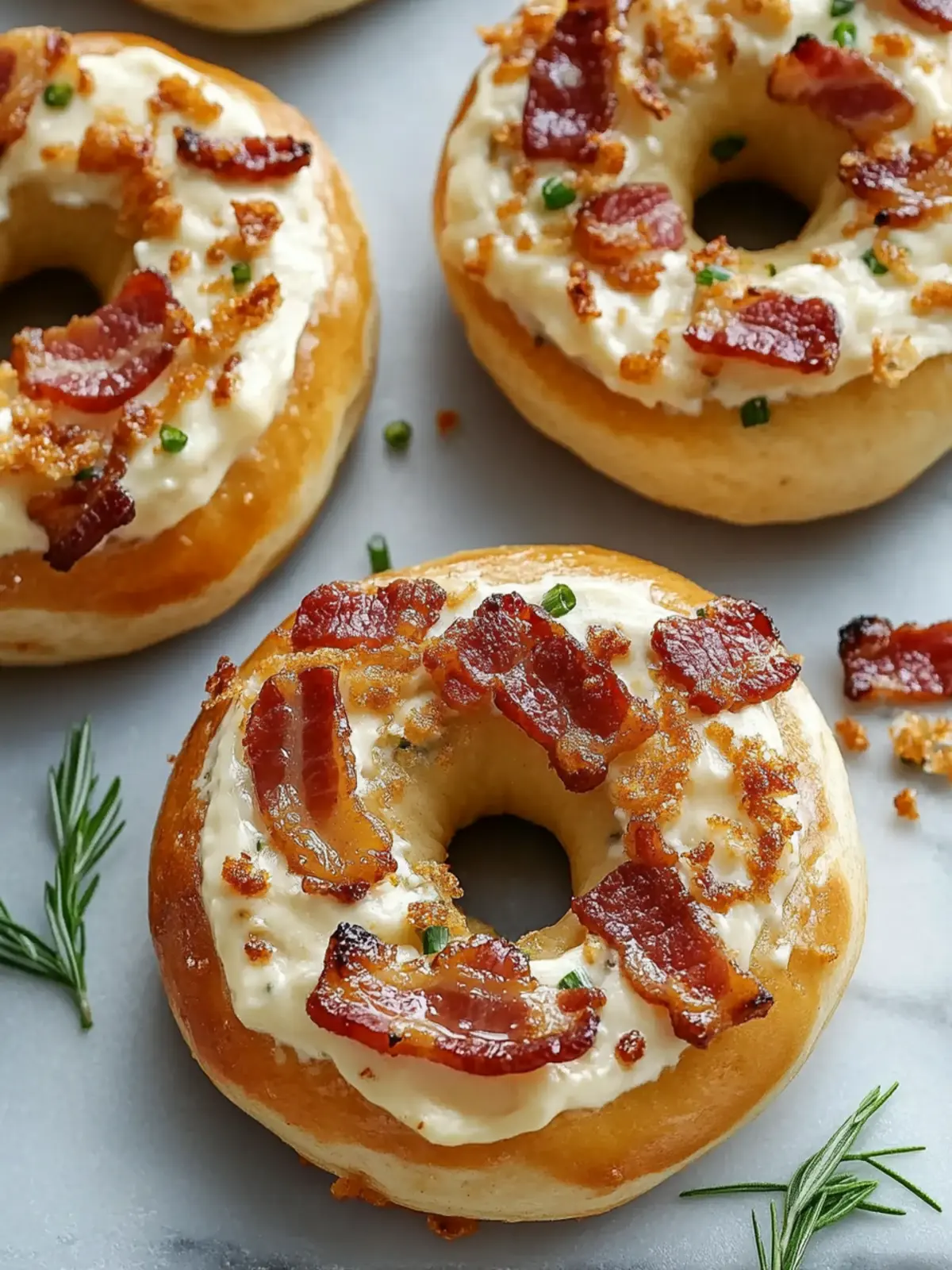 Bacon Cream Cheese Bagels: Breakfast Bliss Made Easy 3 Bacon Cream Cheese Bagels