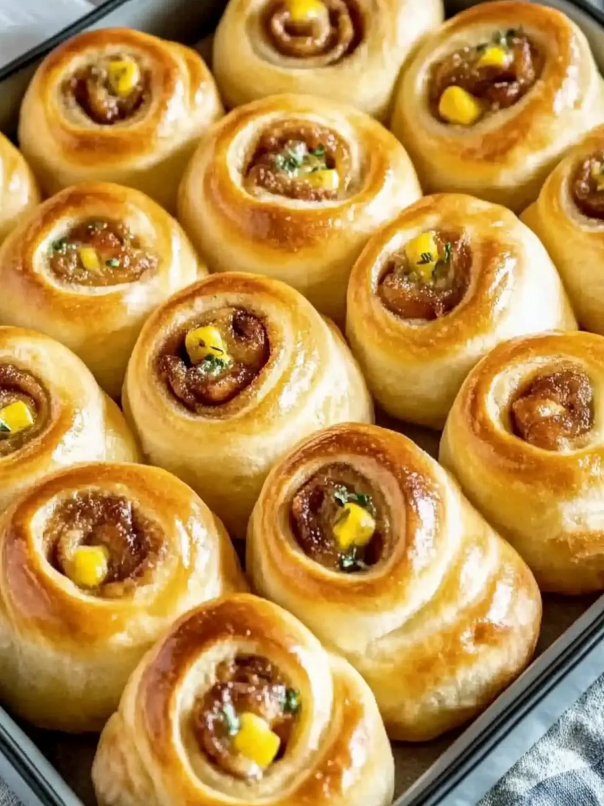 Savory Breakfast Rolls with Cheese Sauce: Your Brunch Game Changer 3 Breakfast Rolls