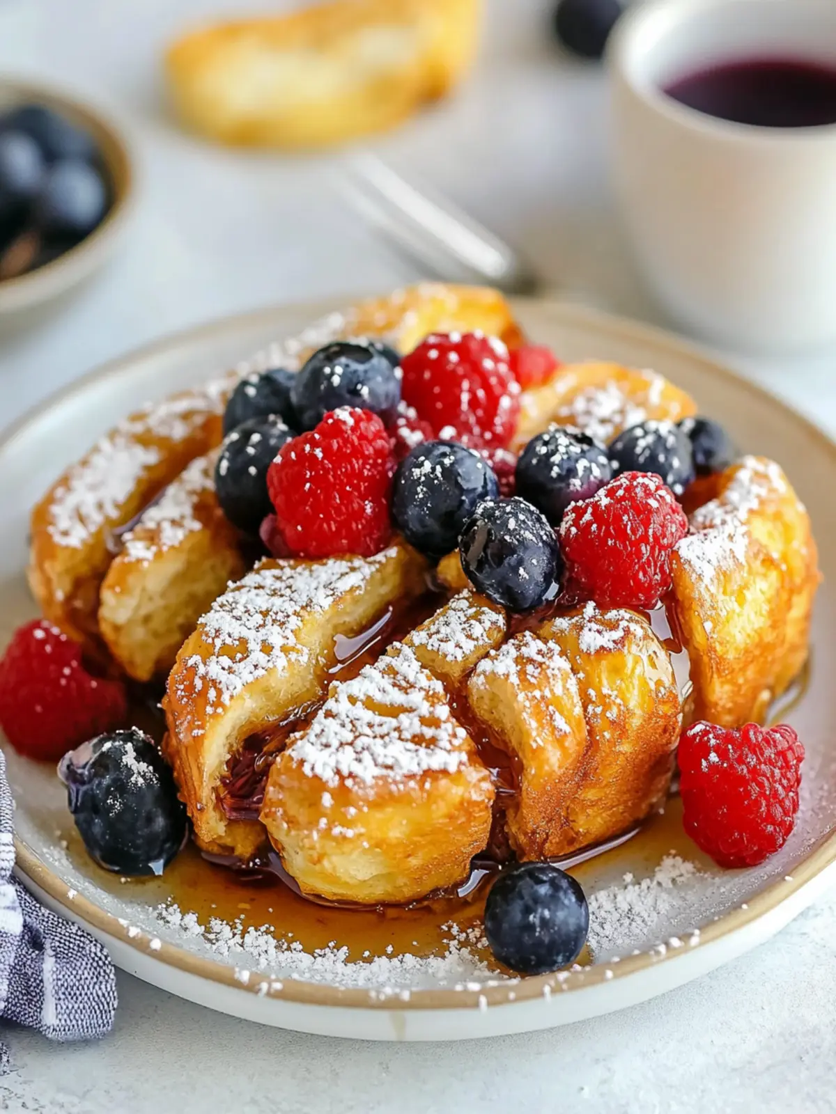 Delicious Hasselback French Toast with Blueberries to Impress 3 Hasselback French Toast
