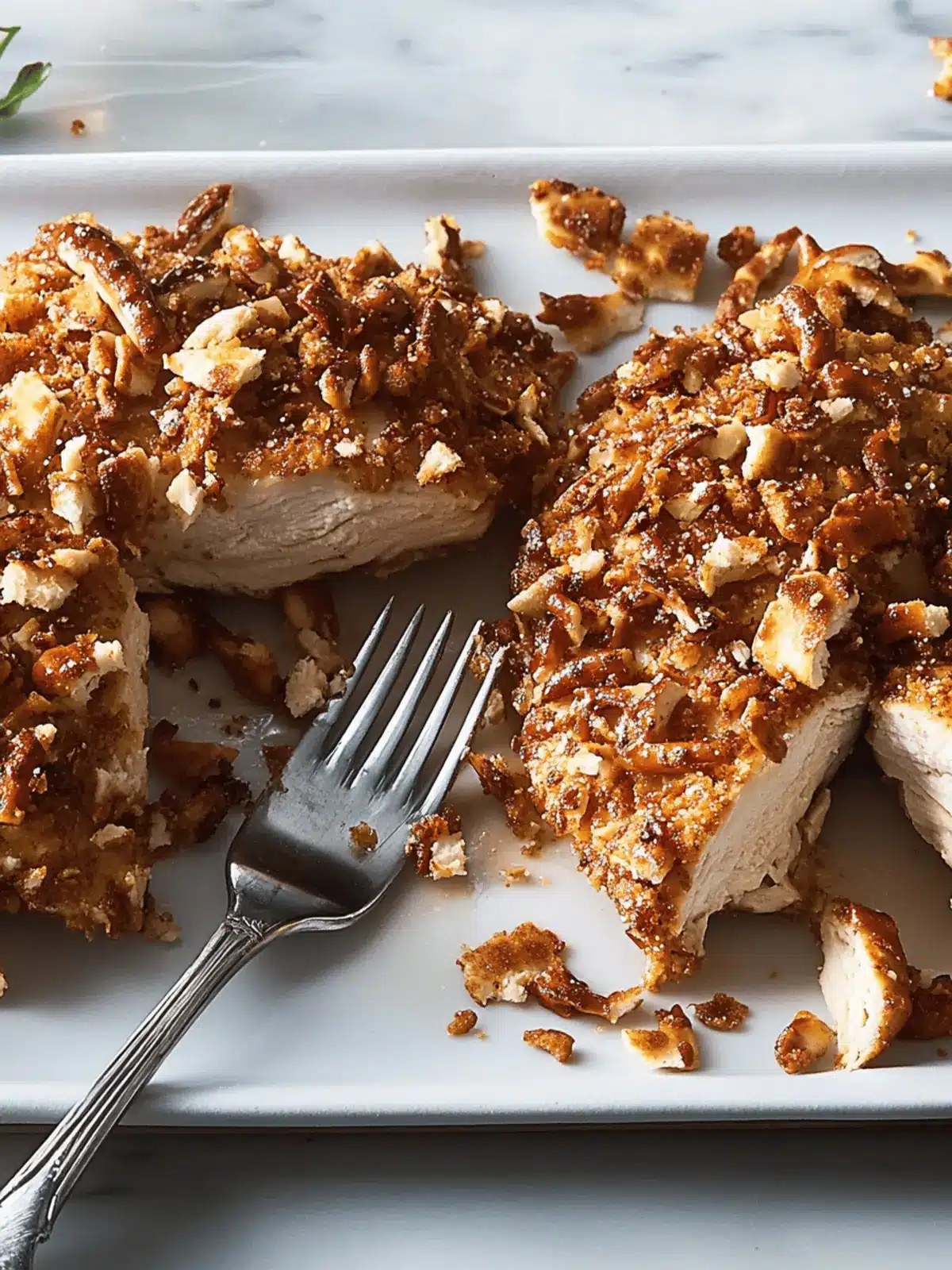 Delicious Pretzel-Crusted Chicken with Sweet Honey Mustard Dip 3 Pretzel-Crusted Chicken