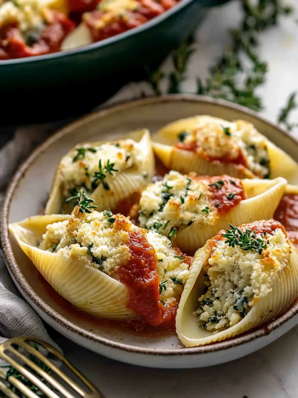 Cheesy Christmas Stuffed Shells that Wow Your Guests! 3 Christmas Stuffed Shells