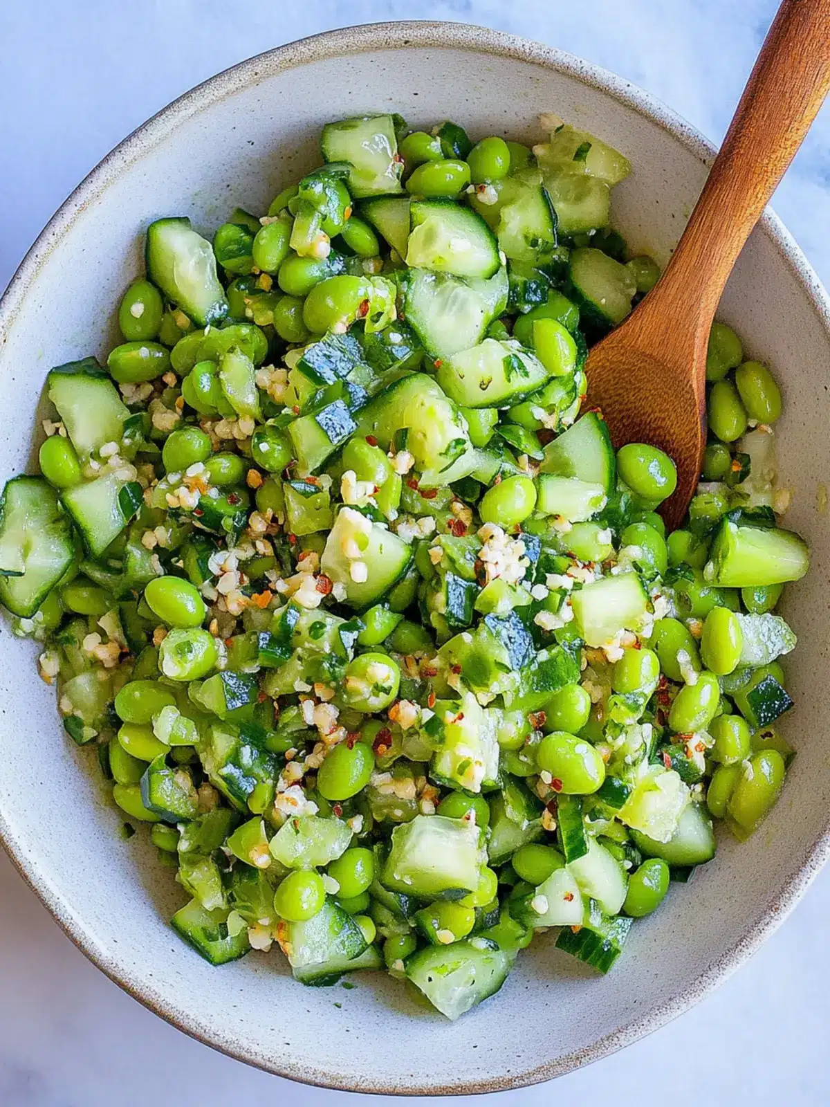 Cucumber Edamame Salad: A Crisp Delight in 15 Minutes 3 Cucumber Edamame Salad