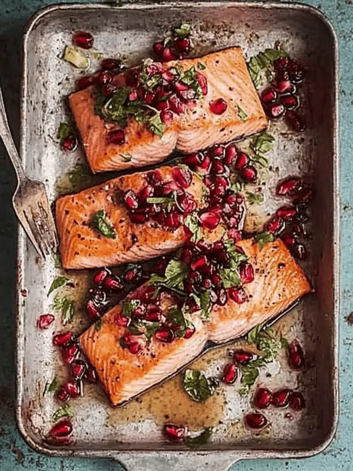 Sweet and Zesty Pomegranate Salmon You'll Love to Make 2 Pomegranate salmon