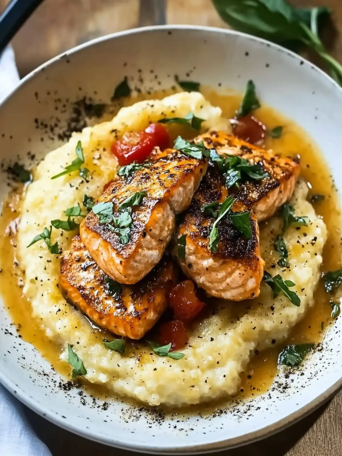 Creole Salmon and Grits: A Creamy Southern Comfort You ll Love 2 Creole Salmon and Grits