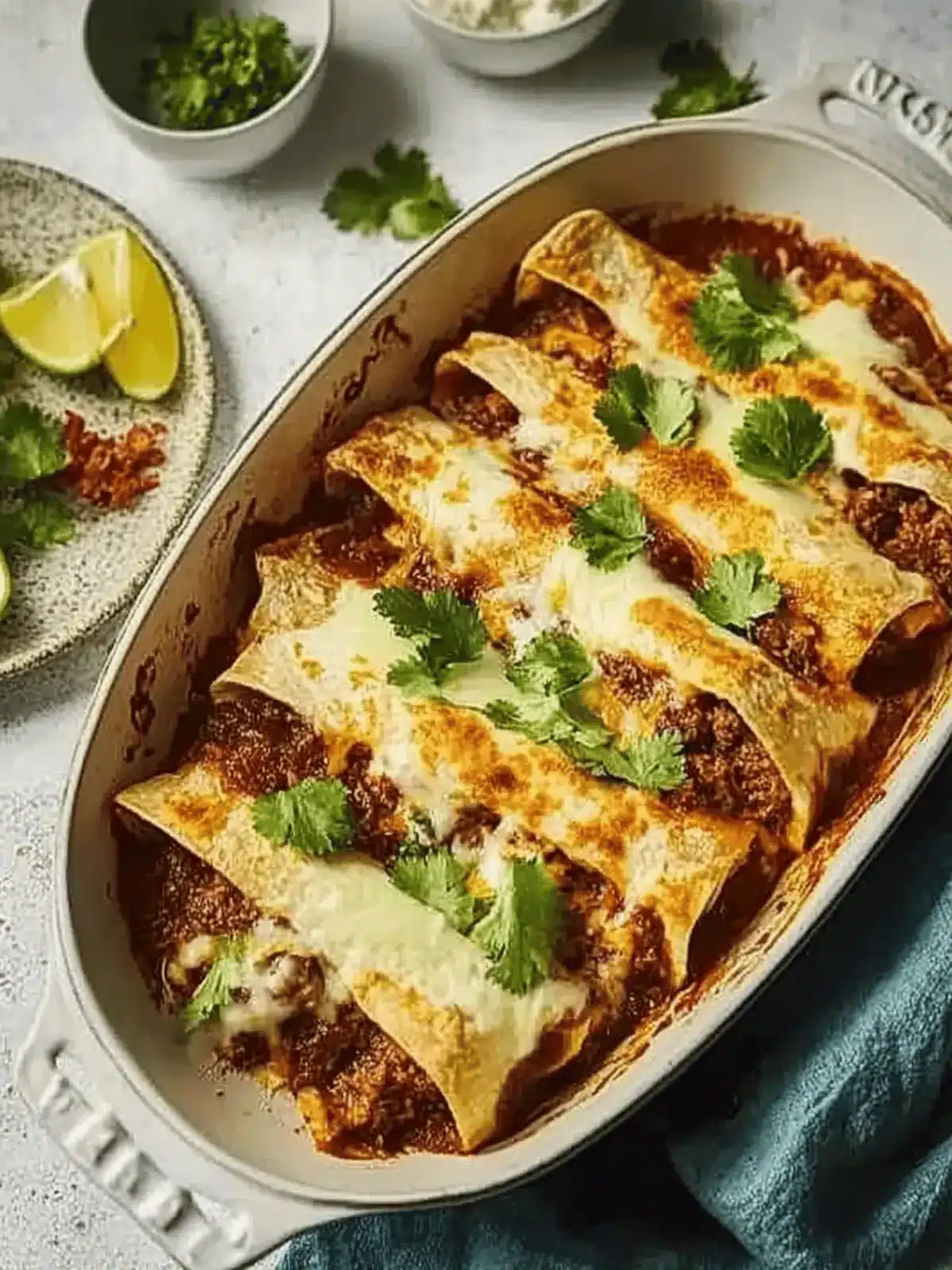 Ultimate Beef Enchiladas for a Cozy Family Feast 4 Beef enchiladas