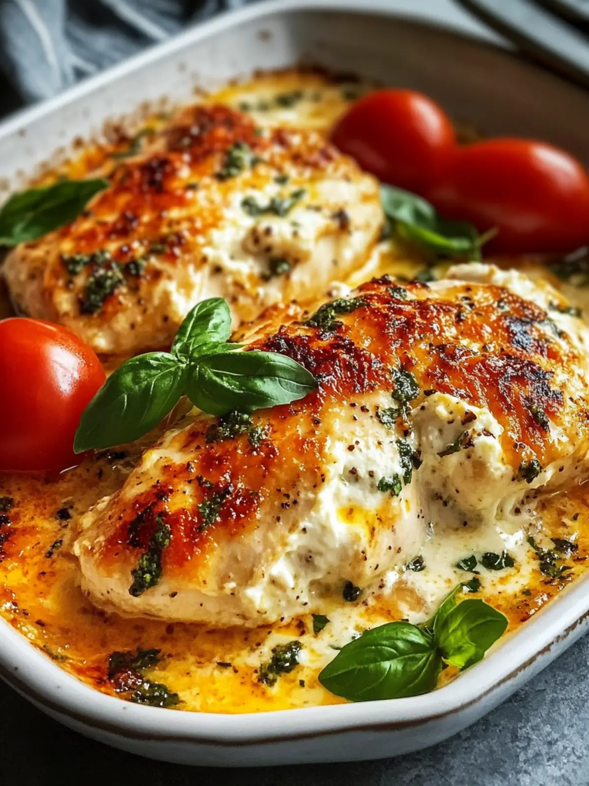 Creamy Easy Baked Ricotta Chicken for a Quick Dinner Delight 2 Easy Baked Ricotta Chicken