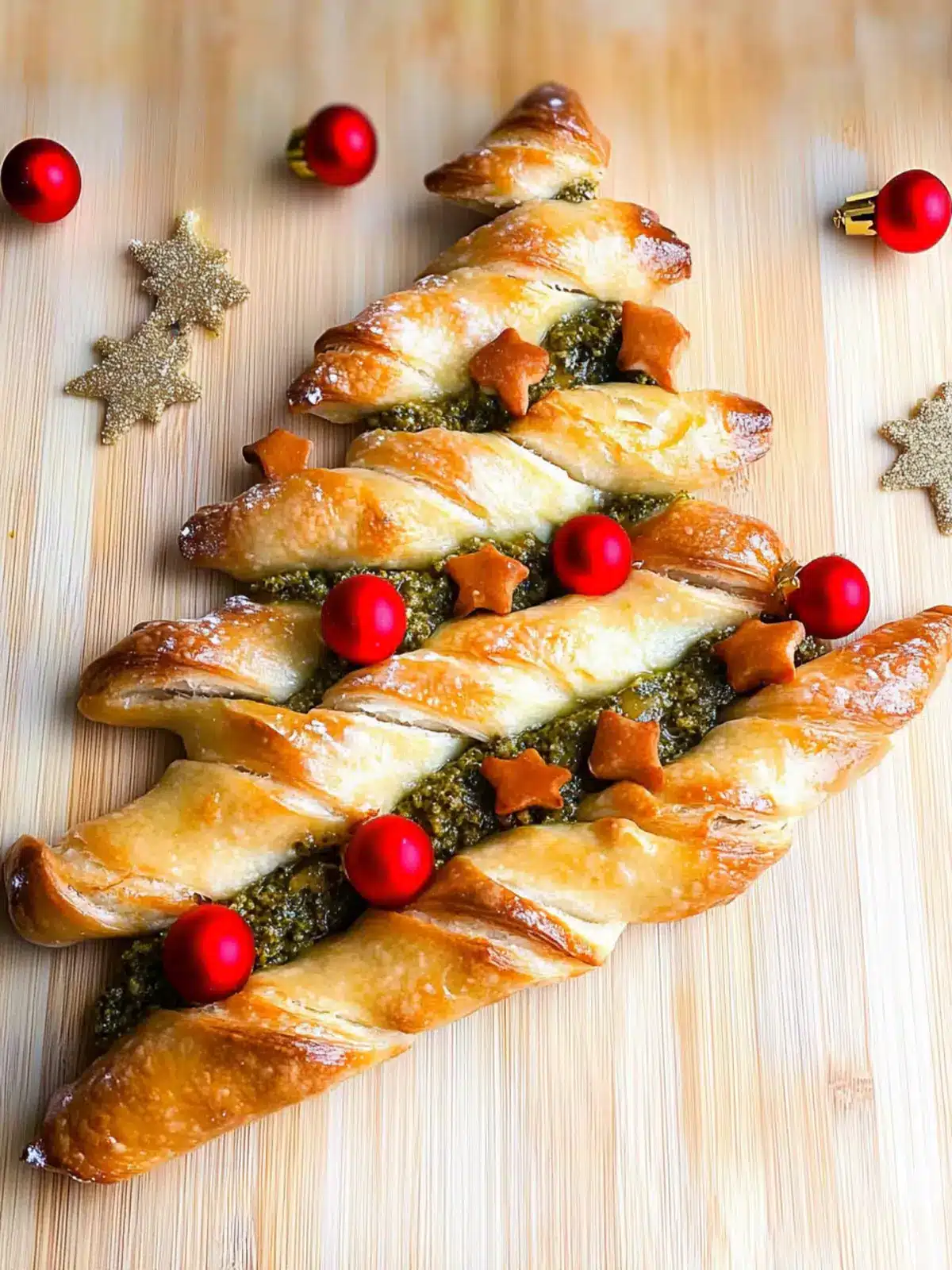 Christmas Tree Pesto Breadsticks for a Festive Flavor Boost 2 Christmas Tree Pesto Breadsticks